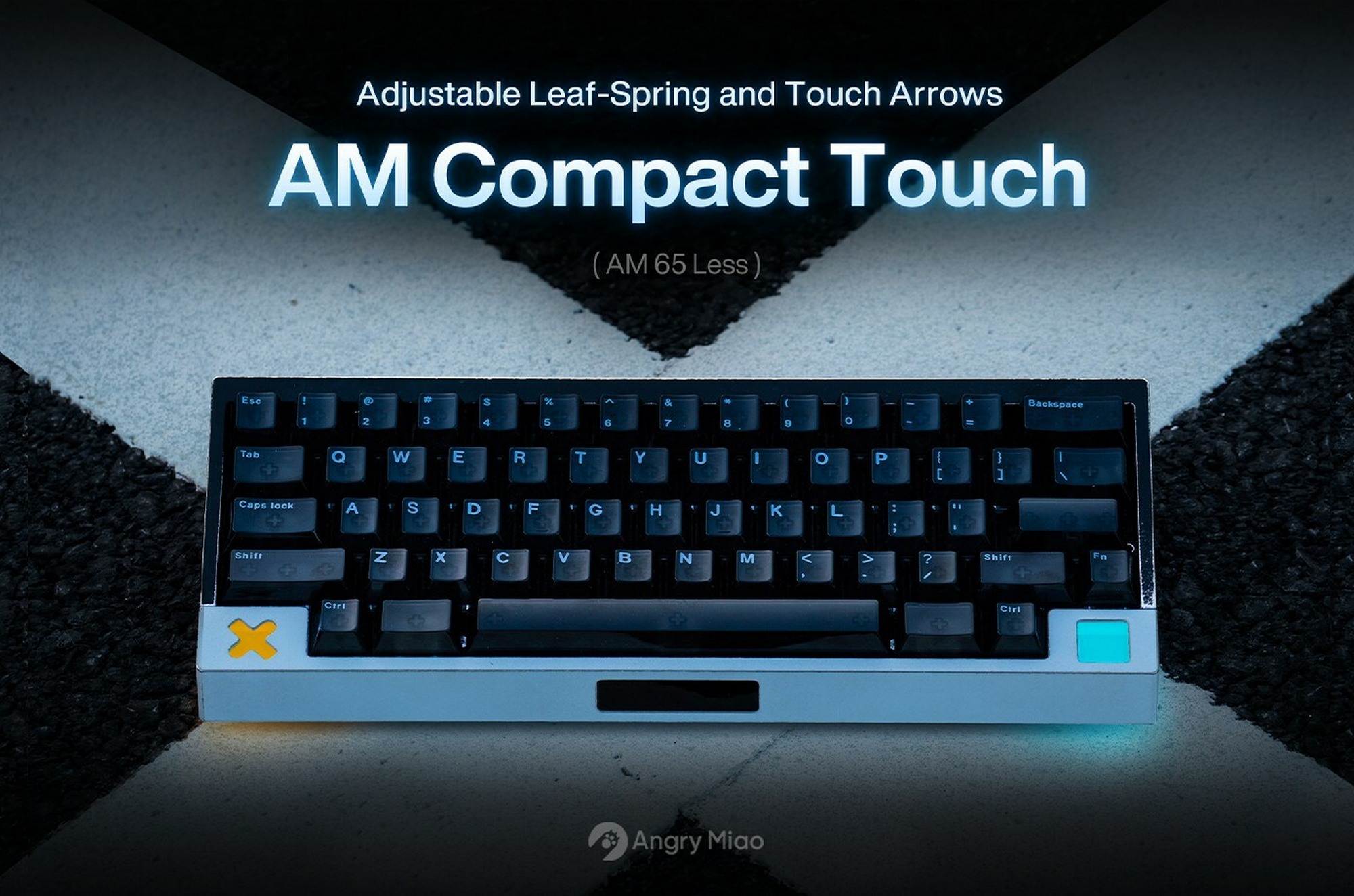 The Angry Miao AM Compact Touch Keyboard Dumps The Arrow Keys - PC  Perspective